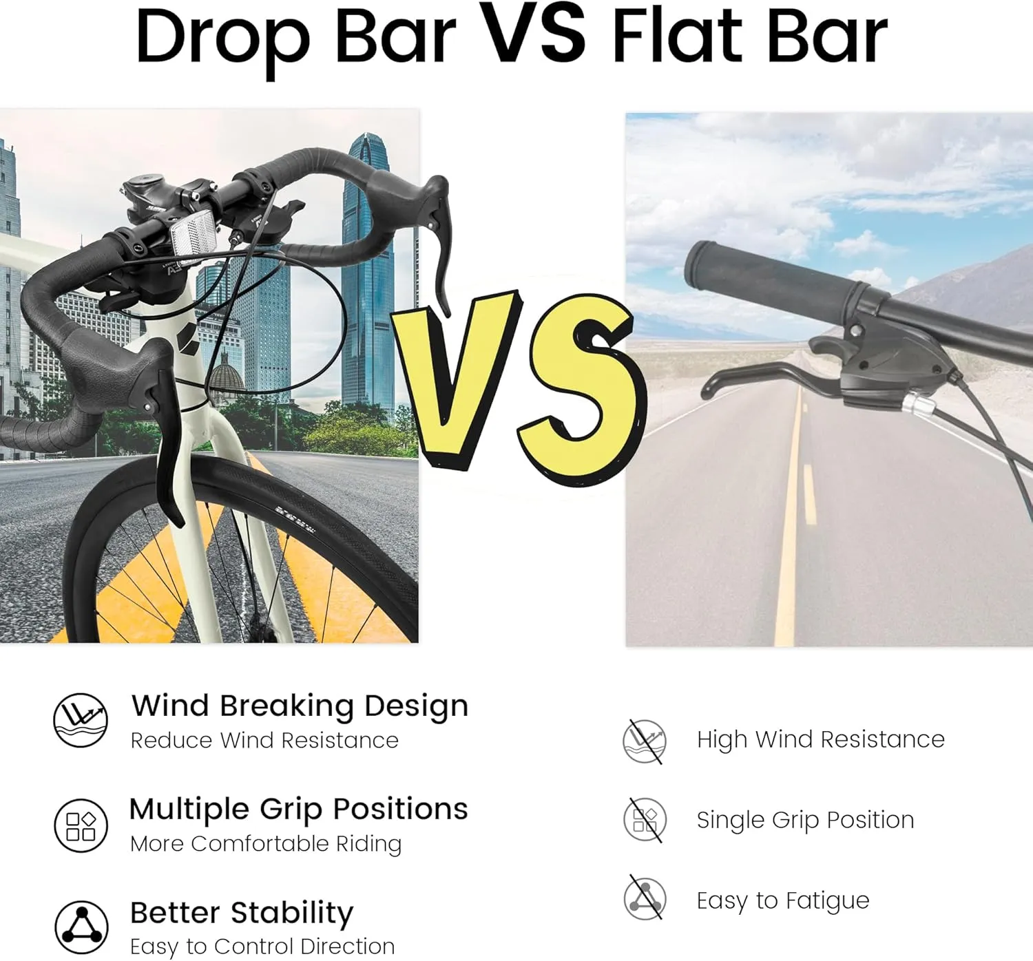 700C Road Bikes, 16 Speed, Commuting City Bicycles for Men Womens, Aluminum/Steel Frame, Hybrid Bike to School Work
