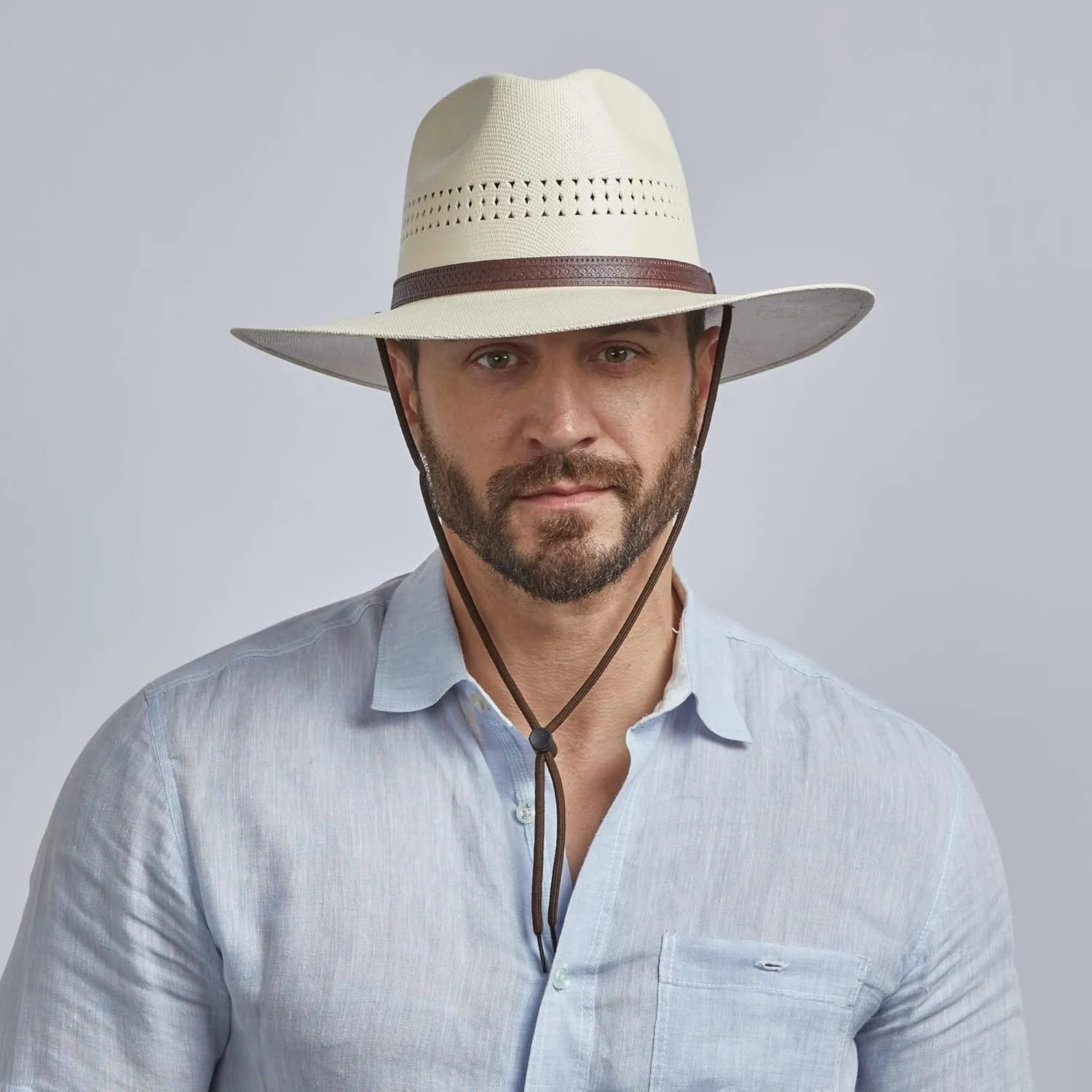 American Hat Makers Straw Hats for Men & Women  Barcelona Fedora Hat