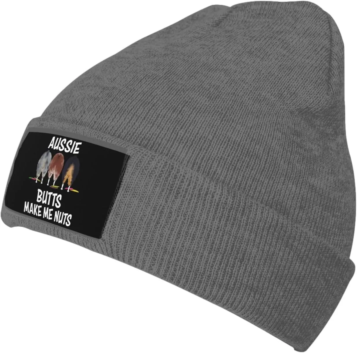 Aussie Butts Make Me Nuts Beanie Hat Winter Warm Skull Beanie for Men Women
