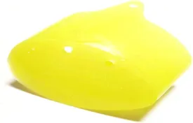 Bait Fish Lure Head - Fishing Bait Helmet for Herring, Anchovies, Sardines, and Minnows - UV Reactive, Cut Plug Spin (Pack of 3)