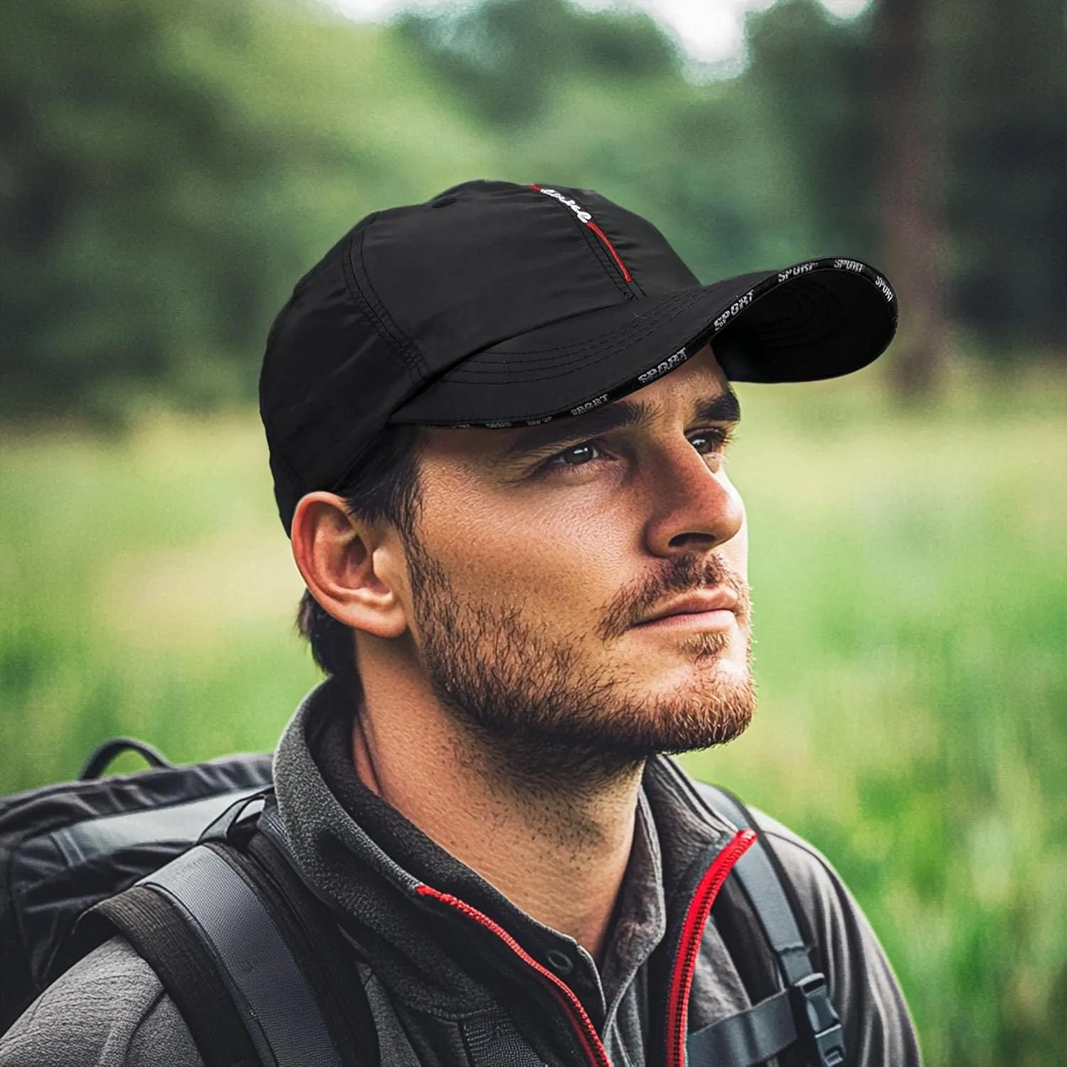 CLAPE Outdoor Sun Visor Hats Lightweight Waterproof Breathable Sports Hat UPF50  Ultra Thin Cooling Baseball Hats