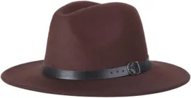 Men Fedoras Women's Jazz Hat Summer Spring Black Woolen Blend Cap Outdoor Casual Hat