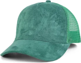 Suede Mesh Back Baseball Cap for Men Women Trendy 6-Panel Baseball Hats Sports Hat Sun Hat for Outdoor
