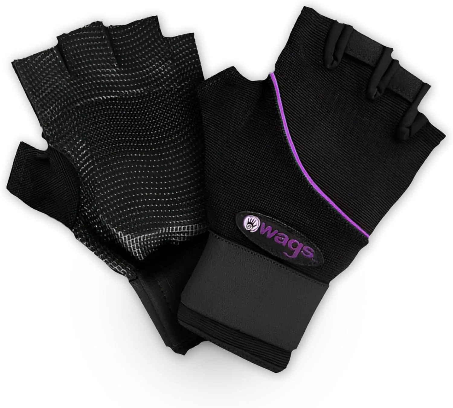 WAGs Ultra Wrist Assured Gloves, Workout Support for Women and Men, Patented Ergonomic Gel Pad and Wrap, Small